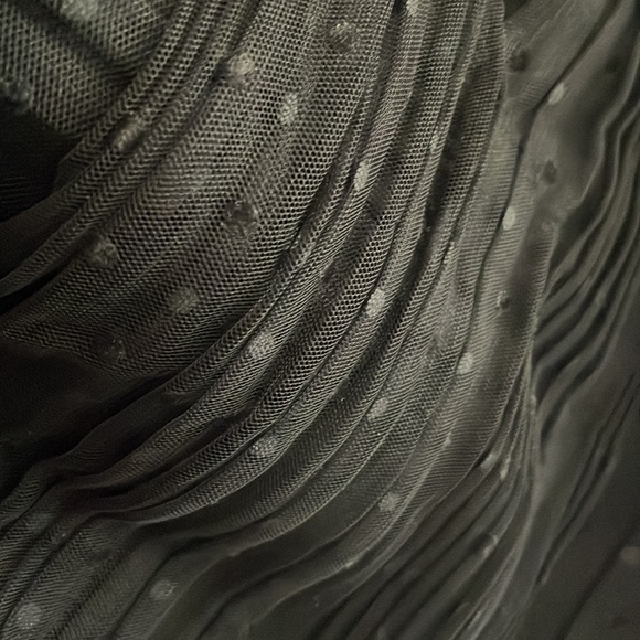 1971 Reid’s Strapless Rutched Black Minidress Size 4 - Picture 2 of 5